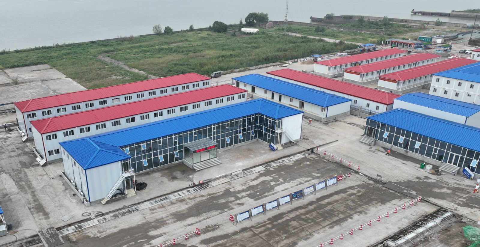 项目临建航拍图_副本 项目临建航拍图_副本